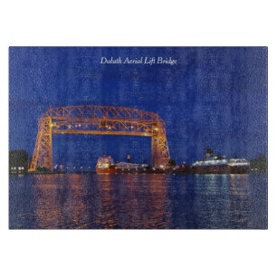 Duluth Air Lift Bridge & John G. Munson Schneidebrett