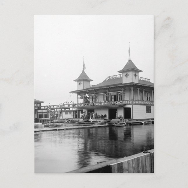 Duluth Boat Club: 1906 Postkarte (Vorderseite)