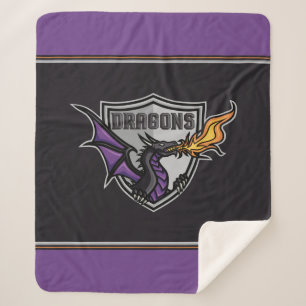 Duluth Dragons Eishockey Fleece & Sherpa Blankt Sherpadecke