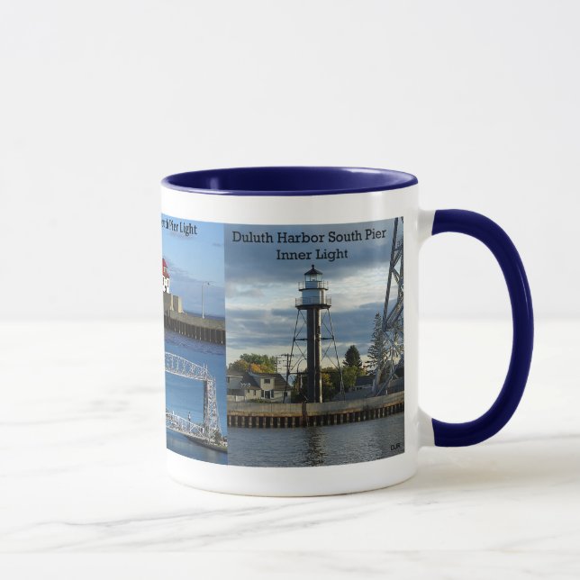 Duluth Entry Lighthouses Tasse (Rechts)