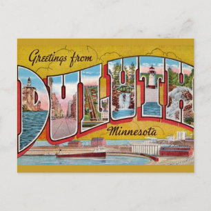Duluth-Grußpostkarte Postkarte