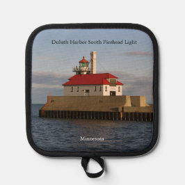 Duluth Harbour South Pierhead Light Pott Inhaber Topflappen