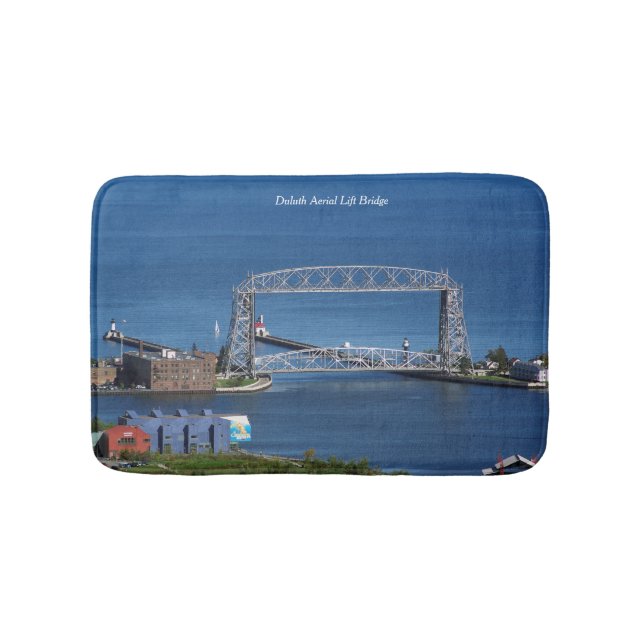 Duluth Luftbrücke Badematte (Vorderseite)