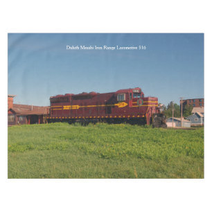Duluth Mesabi Gamme de fer Locomotive 316 nappe