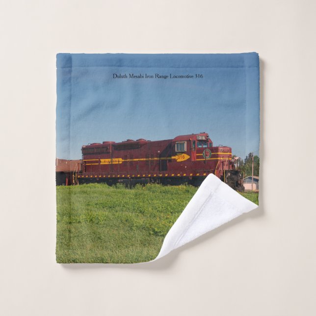 Duluth Mesabi Iron Range Locomotive 316 (Gant de toilette)