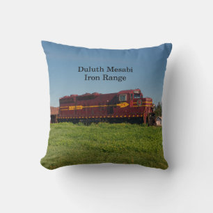 Duluth Mesabi Locomotive 316 coussin carré
