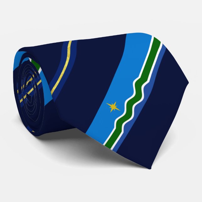 Duluth (Minnesota) Cravate de drapeau de la ville (Roulé)