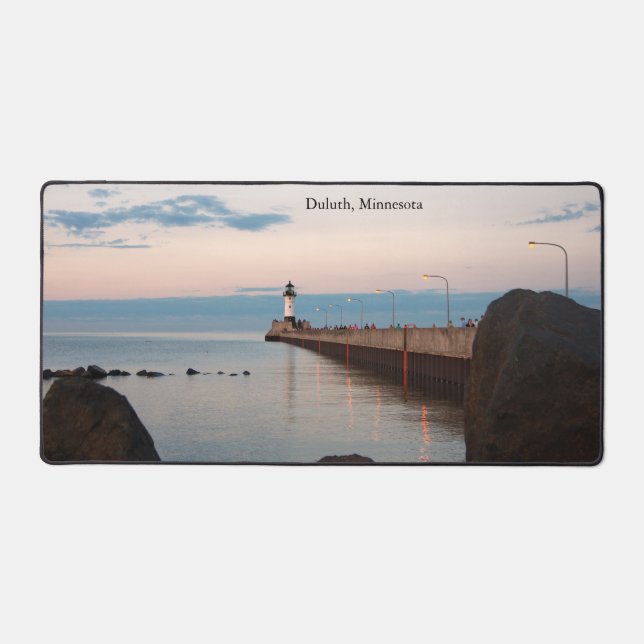 Duluth, Minnesota-Tischmatte Schreibtischunterlage (Vorderseite)
