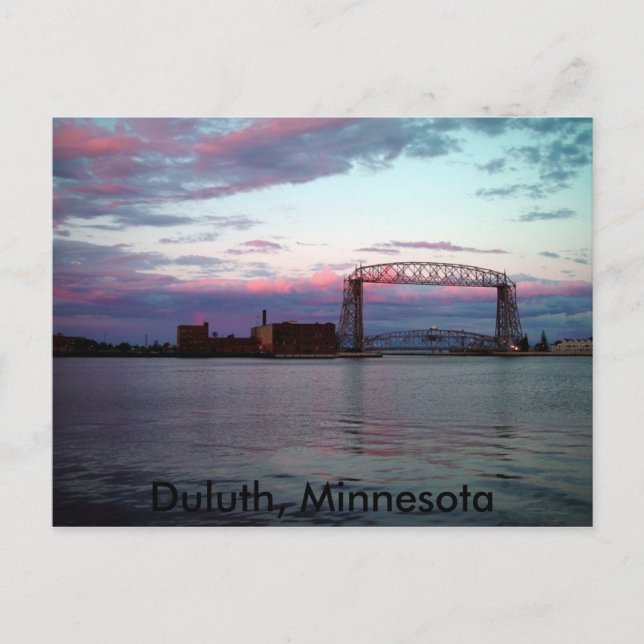Duluth, MN Postkarte (Vorderseite)
