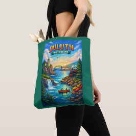 Duluth North Shore Minnesota Souvenir Tote Bag Tasche