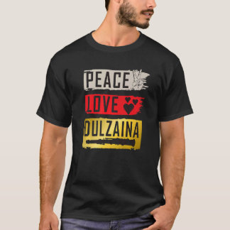 Dulzaina Musikinstrument Dolçaina Spanische Musik T-Shirt