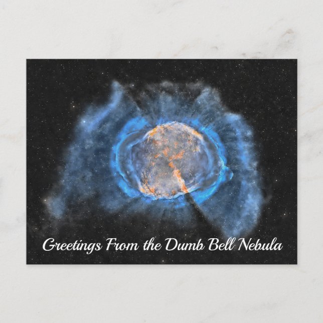 Dumb Bell Nebula Postcard Postkarte (Vorderseite)