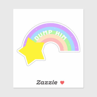 Dumb lui sticker en vinyle