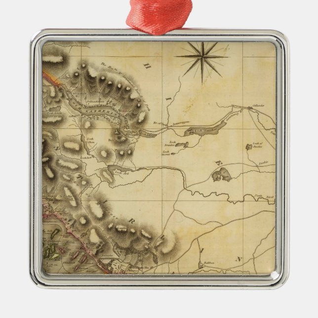 Dumbartonshire Silbernes Ornament (Vorne)