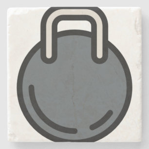 Dumbell 1 steinuntersetzer