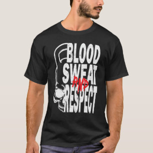Dumbell Fitness Workout Bodybuilding Gym Motivati T-Shirt