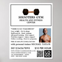 Dumbell Gewicht, Personal Trainer, Gymnastikwerbun
