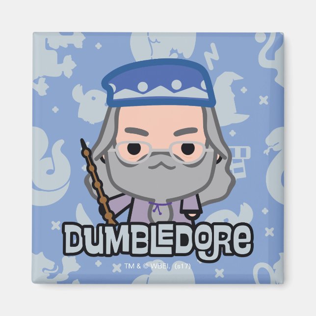 Dumbledore Cartoon-Charakter-Kunst Magnet (Vorne)