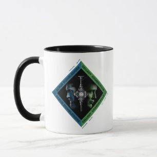 Dumbledore & Grindlewald Bluttroth Grafik Tasse