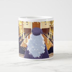 Dumbledore spricht in der Großen Halle von Hogwart Jumbo-Tasse