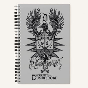 Dumbledore-Wappen Notizbuch
