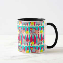 Dumbo Bright Circus Muster Tasse