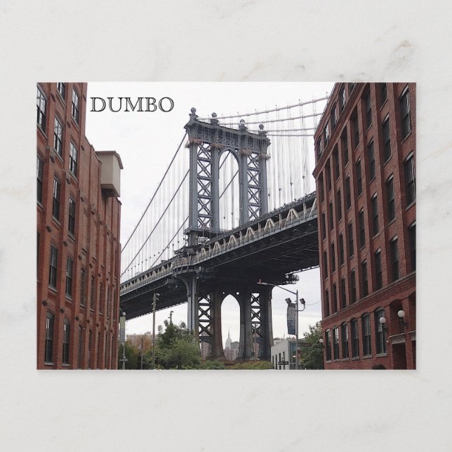 DUMBO, Brooklyn #1-2 Postcard Postkarte (Vorderseite)