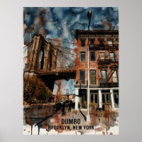 DUMBO Brooklyn New York — Ikonische Brücke