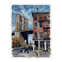 DUMBO Brooklyn New York — Ikonische Brücke