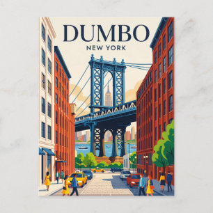 Dumbo USA Postkarte