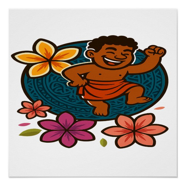 Dumi Happy Dancer Poster (Vorderseite)