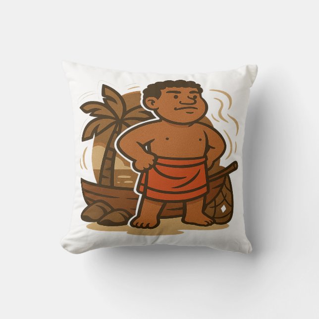 Dumi Island Guardian Kissen (Vorderseite)