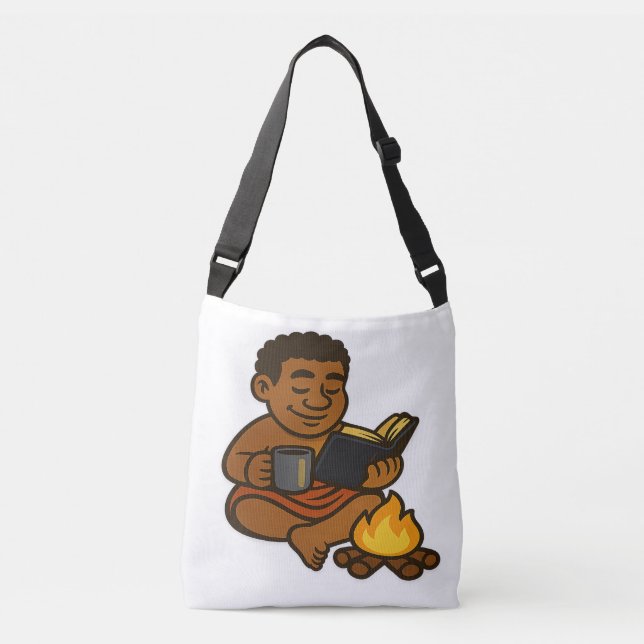 Dumi’s Storyteller  Bag Tragetaschen Mit Langen Trägern (Vorderseite)