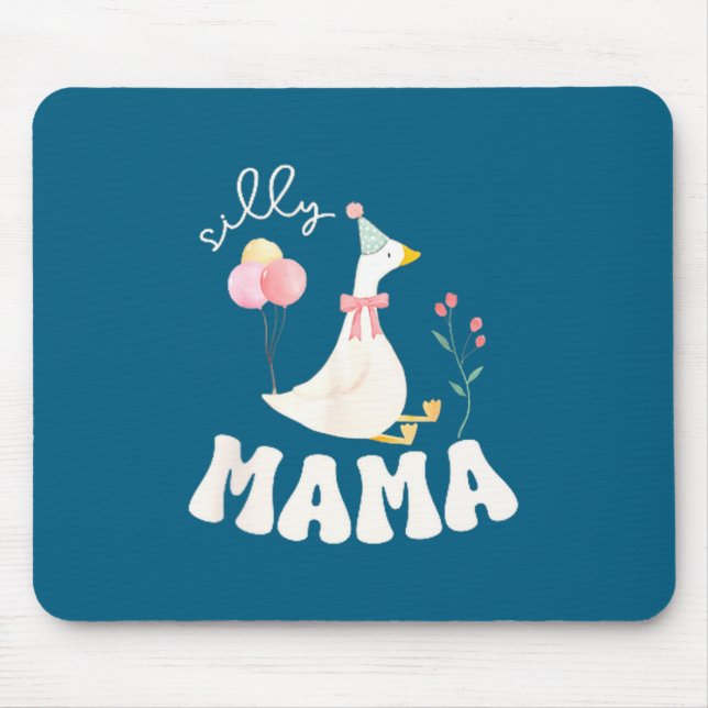 Dumm Mama Dumm Gans Mama Mousepad (Vorne)