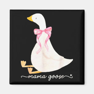 Dumm Mama Gans Daddy Gans passende Gans Familie Magnet