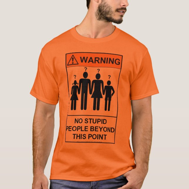 dumm T-Shirt (Vorderseite)