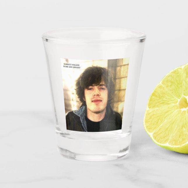 Dumm und sabbernd schnapsglas (Vorderseite)
