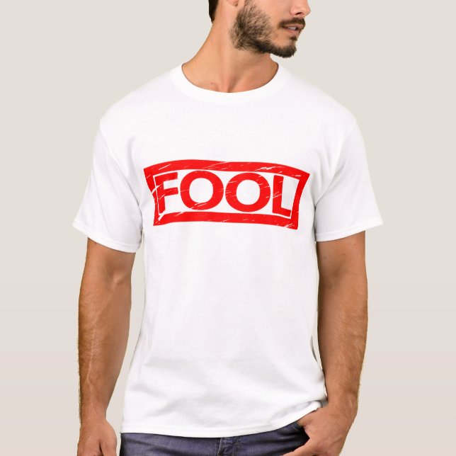 Dumme Briefmarke T-Shirt (Vorderseite)