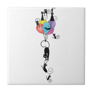 DUMME KATZEN 1 FLIESE