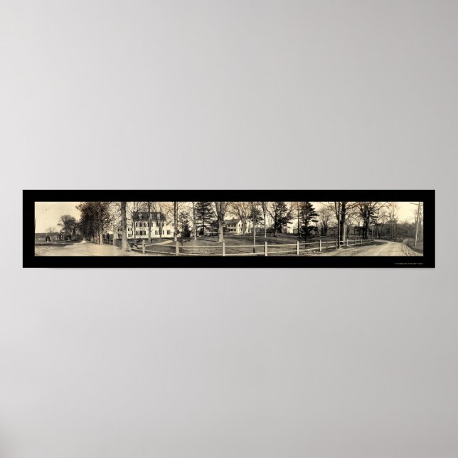 Dummer Academy Newbury Foto 1911 Poster (Vorne)