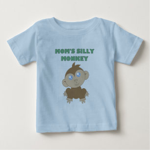Dummer Affe - Baby-Feines-Jersey-T-Shirt Baby T-shirt