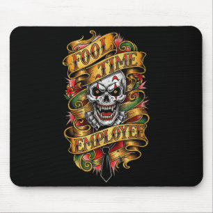 Dummer Angestellter Lustiger Bürohumor Mousepad
