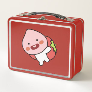 Dummer Baby-Apeach Metall Brotdose