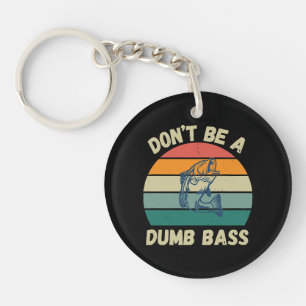 Dummer Bass Schlüsselanhänger
