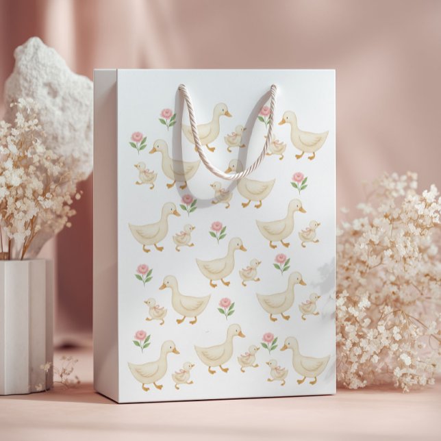 Dummer-Gans-Geschenktasche Mittlere Geschenktüte (Von Creator hochgeladen)