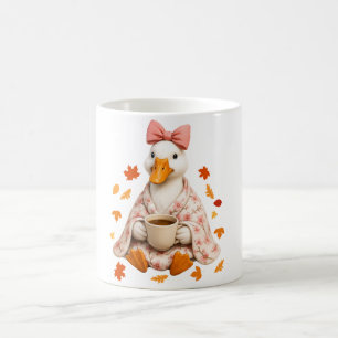 Dummer Gans Herbst Kaffee Kirschblüten-Decke Kaffeetasse