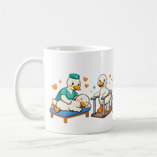 Dummer Gans Physiotherapie , Physiotherapeut Kaffeetasse