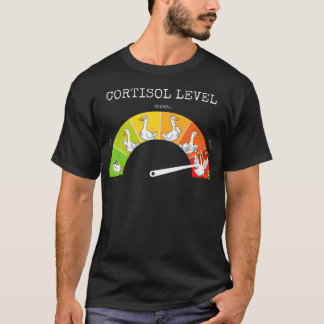 Dummer-Gans-Stress-Messer Psychische Gesundheit Ni T-Shirt