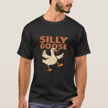 Dummer Gans T-Shirt | Lustiges Gans Meme Shirt | H