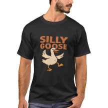 Dummer Gans T-Shirt | Lustiges Gans Meme Shirt | H
